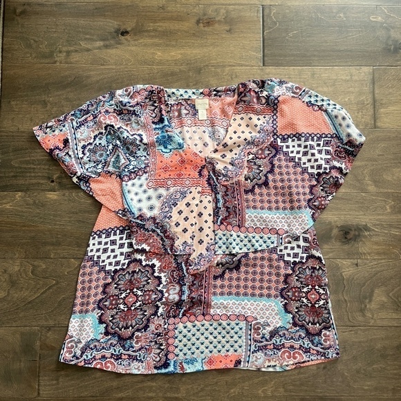 Chicos Print Shirt - Picture 1 of 3